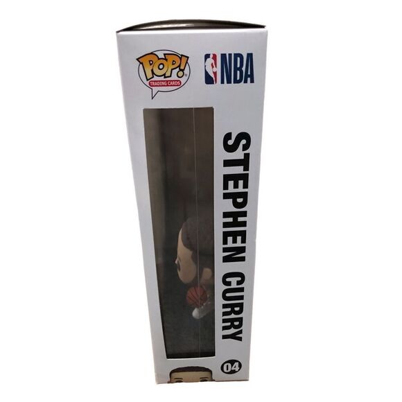Golden State Warriors Steph Curry Funko Pop #04 NBA Trading Cards - Picture 4 of 4